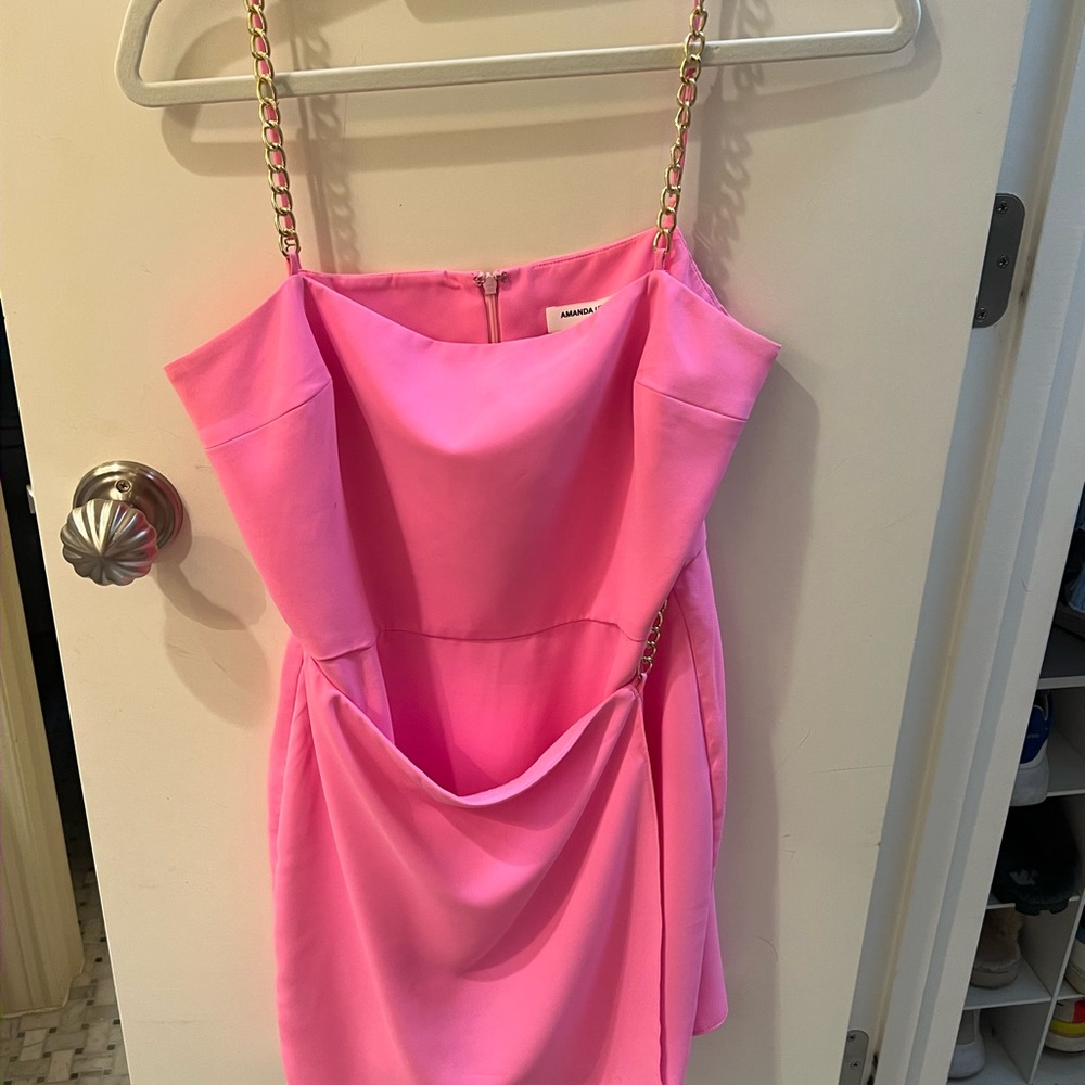 Amanda Uprichard Vibrant Pink Dress